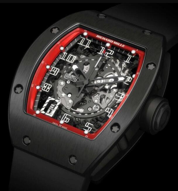 Review Cheapest RICHARD MILLE Replica Watch RM 010 Black NIght Price